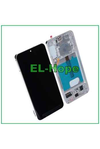 PANTALLA LCD CON MARCO OLED PARA SAMSUNG GALAXY S22+ PLUS SM-S906 PANTALLA TÁCTIL BLANCA