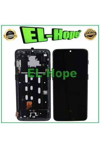 PANTALLA LCD OLED + MARCO PARA ONEPLUS 6T A6010 A6013 PANTALLA TÁCTIL NEGRA