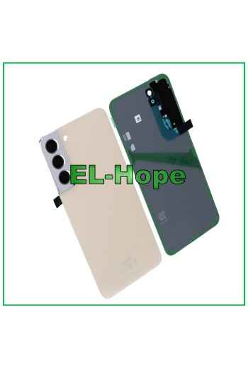 TAPA TRASERA DE BATERÍA ORIGINAL SAMSUNG GALAXY S22 PLUS SM-S906 COLOR CREMA