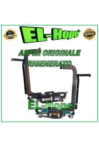 Conector de carga plano original Apple iPhone 13 Pro Max negro grafito reacondicionado