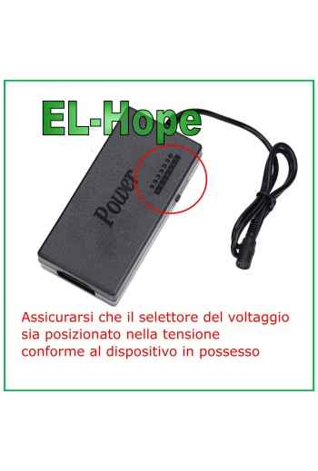 CARGADOR DE BATERÍA UNIVERSAL DE VIAJE PARA PC PORTÁTIL FUENTE DE ALIMENTACIÓN 120W 8 ADAPTADORES
