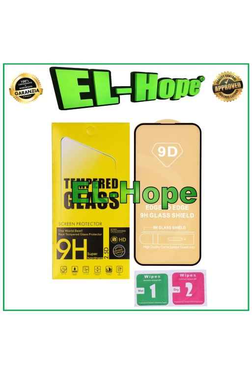 PELÍCULA DE VIDRIO TEMPLADO 3D DE CURVA COMPLETA 9D PARA APPLE IPHONE 14 PRO MAX LCD