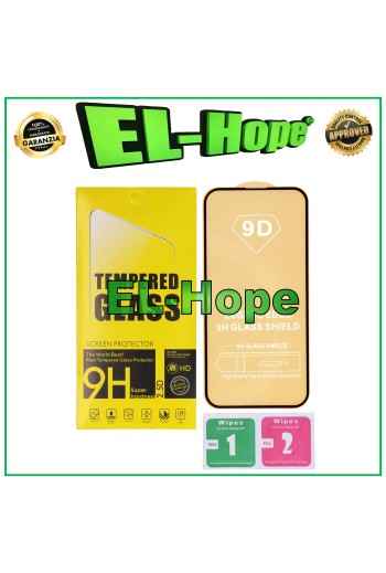 PELÍCULA DE VIDRIO TEMPLADO 3D DE CURVA COMPLETA 9D PARA APPLE IPHONE 15 PLUS LCD