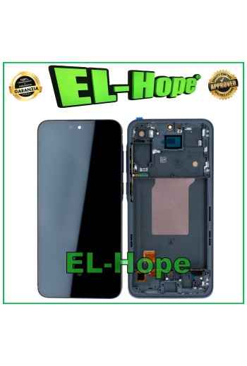 Marco de pantalla LCD OLED para Samsung Galaxy A55 5G SM-A556 A556B, pantalla tactil negra