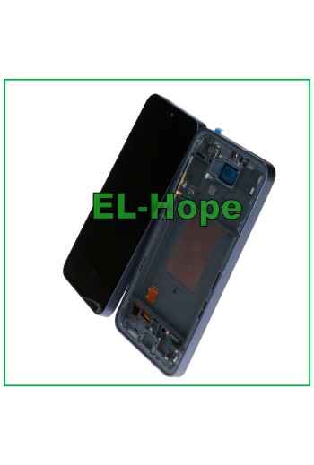 Marco de pantalla LCD OLED para Samsung Galaxy A55 5G SM-A556 A556B, pantalla tactil negra