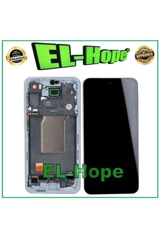 MARCO DE PANTALLA TÁCTIL TFT LCD PARA SAMSUNG GALAXY A55 5G SM-A556 A556B CRISTAL BLANCO