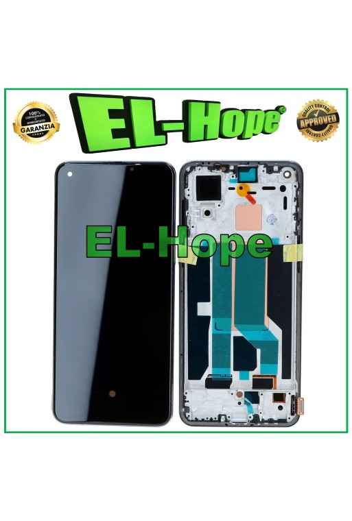 PANTALLA LCD OLED + MARCO PARA ONEPLUS NORD 2 5G DN2101 DN2103 PANTALLA TÁCTIL DE CRISTAL