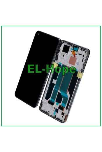 PANTALLA LCD OLED + MARCO PARA ONEPLUS NORD 2 5G DN2101 DN2103 PANTALLA TÁCTIL DE CRISTAL