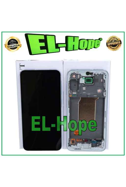 PANTALLA TÁCTIL LCD OLED ORIGINAL SAMSUNG GALAXY A55 5G 2024 SM-A556 MARCO AZUL