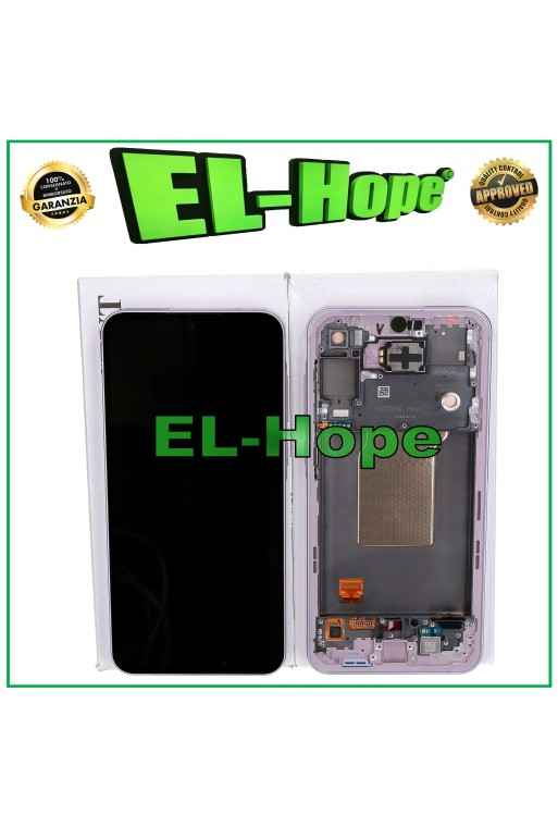 PANTALLA TÁCTIL OLED ORIGINAL SAMSUNG GALAXY A55 5G SM-A556 MARCO LAVANDA LILA