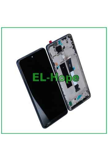 MARCO DE PANTALLA LCD PARA XIAOMI MI 10T LITE M2007J17G PANTALLA TÁCTIL MONTADA AZUL