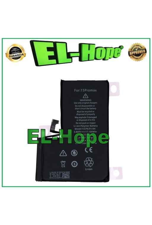 BATERÍA DE REPUESTO PARA IPHONE 15 PRO MAX 4422 mAh 4.47V A3106