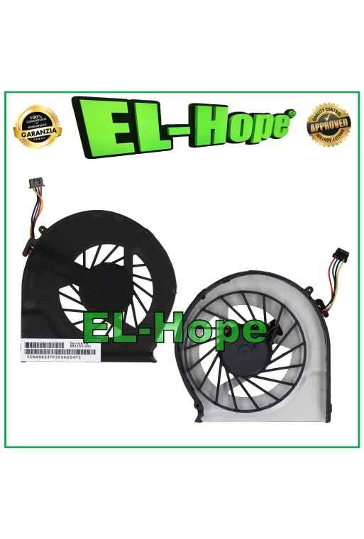 VENTILADOR DE CPU 683193-001 PARA PORTÁTIL HP PAVILION G6-2000 DE 4 PINES 