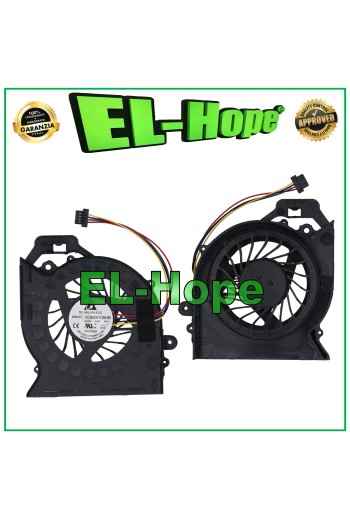 VENTILADOR DE CPU 650797-001 650847-001 PARA PORTÁTIL HP DV6-6000 DV7-2 DV7-3 DE 4 PINES