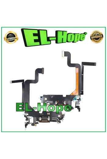 CONECTOR DE CARGA APPLE iPhone 14 PRO MAX FLAT FLEX MICRÓFONO CARGA DORADO