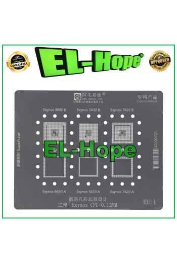 Capa de reboleo de plantilla Amaoe EU1 para Exynos 8890B, 5430B, 7420B, 8890A, 5430A, 7420A