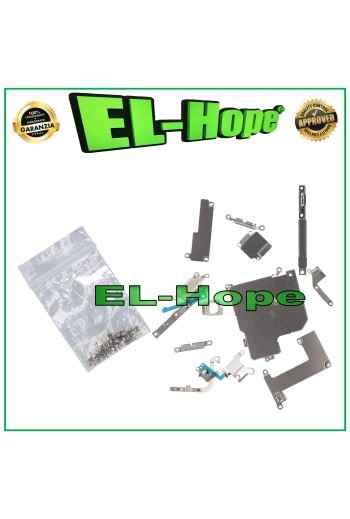 KIT COMPLETO TORNILLOS SOPORTES SOPORTES PANTALLAS INTERNAS PARA IPHONE 13 PRO MAX
