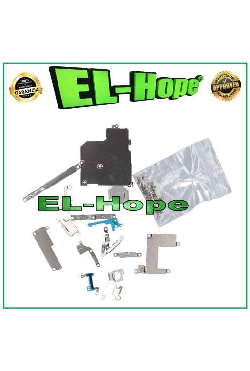 KIT COMPLETO TORNILLOS SOPORTES SOPORTES PANTALLAS INTERNAS PARA IPHONE 13 PRO