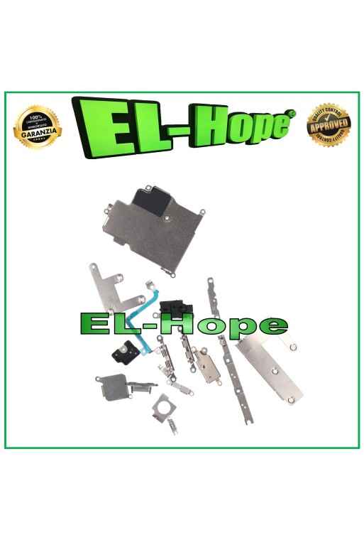 KIT COMPLETO SET SOPORTES SOPORTES PANTALLAS INTERNAS PARA IPHONE 12 PRO MAX