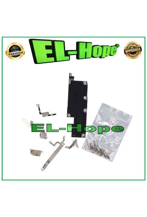 KIT COMPLETO TORNILLOS SOPORTES SOPORTES PANTALLAS INTERNAS PARA IPHONE 15 PRO