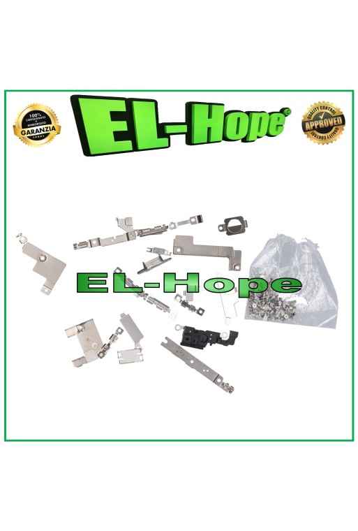 KIT COMPLETO TORNILLOS SOPORTES SOPORTES PANTALLAS INTERNAS PARA IPHONE 14 PLUS