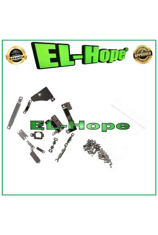 KIT COMPLETO TORNILLOS SOPORTES SOPORTES PANTALLAS INTERNAS PARA IPHONE 15