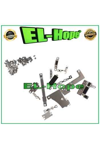 KIT COMPLETO TORNILLOS SOPORTES SOPORTES PANTALLAS INTERNAS PARA IPHONE 15 PLUS