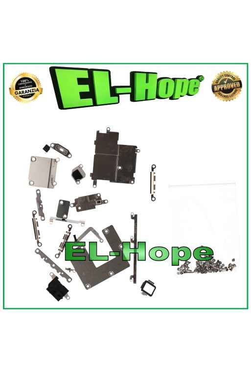 KIT COMPLETO TORNILLOS SOPORTES SOPORTES PANTALLAS INTERNAS PARA IPHONE 11 PRO MAX