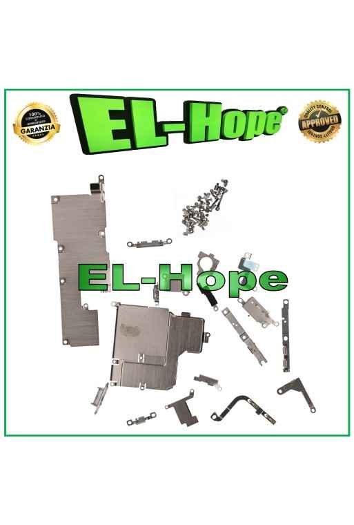 KIT COMPLETO TORNILLOS SOPORTES SOPORTES PANTALLAS INTERNAS PARA IPHONE 13 PRO MAX