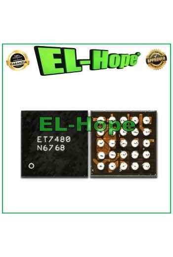 CHIP DE CARGA IC ET7480 PLACA BASE DE MICROSOLDADO PARA TELÉFONO INTELIGENTE
