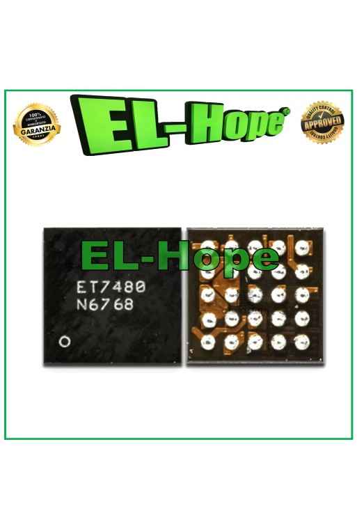 CHIP DE CARGA IC ET7480 PLACA BASE DE MICROSOLDADO PARA TELÉFONO INTELIGENTE
