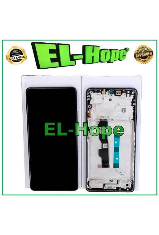 PANTALLA TÁCTIL + MARCO ORIGINAL SERVICIO XIAOMI REDMI NOTE 13 5G 2312DRAABC NEGRO