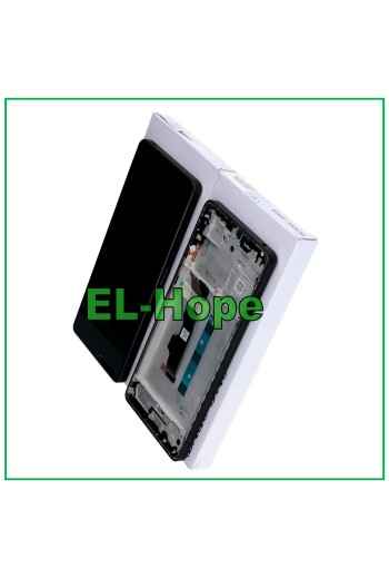 PANTALLA TÁCTIL + MARCO ORIGINAL SERVICIO XIAOMI REDMI NOTE 13 5G 2312DRAABC NEGRO