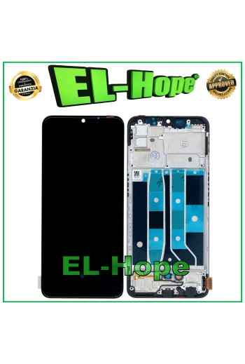 PANTALLA TÁCTIL LCD OLED + MARCO PARA OPPO F17 CPH2095 PANTALLA DE VIDRIO NEGRO