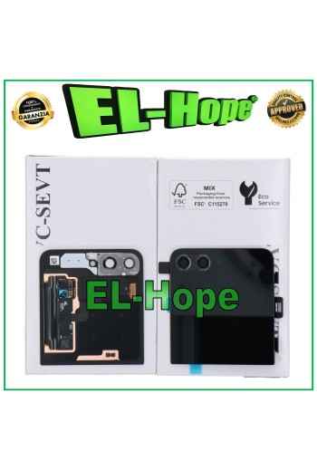 CRISTAL TRASERO LCD SUPERIOR ORIGINAL SAMSUNG GALAXY Z FLIP 5 SM-F731B NEGRO