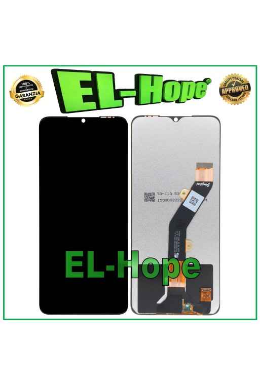 PANTALLA LCD PARA WIKO T20 PANTALLA TÁCTIL CRISTAL MONITOR MONTADO NEGRO