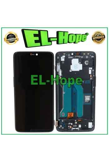 PANTALLA LCD OLED + MARCO PARA ONEPLUS 6 A6000 A6003 PANTALLA TÁCTIL CRISTAL NEGRO