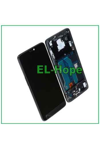 PANTALLA LCD OLED + MARCO PARA ONEPLUS 6 A6000 A6003 PANTALLA TÁCTIL CRISTAL NEGRO