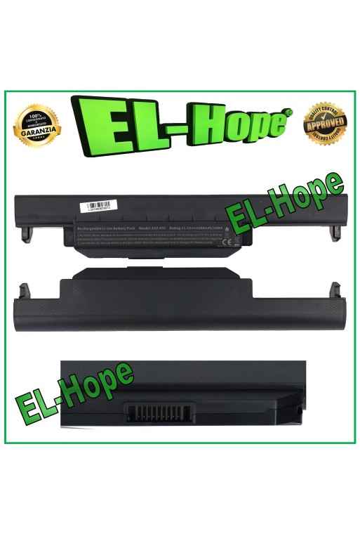 Batería para portatil ASUS A32-K55 5200 mAh 11,1 V/58 Wh negra, igual a la original