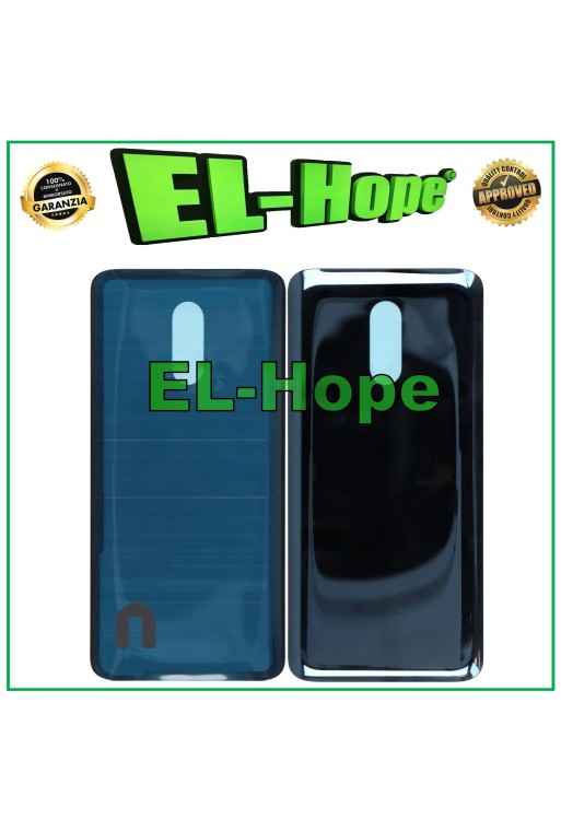 TAPA DE BATERÍA PARA ONEPLUS 7 GM1900 CUBIERTA DEL CUERPO CARCASA TRASERA NEGRA