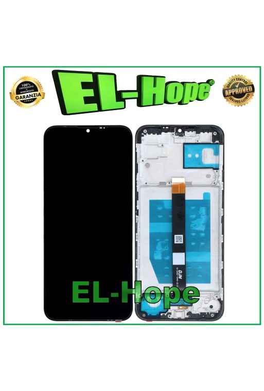 PANTALLA LCD + MARCO TÁCTIL PARA MOTOROLA MOTO ONE FUSION XT2073 CRISTAL NEGRO