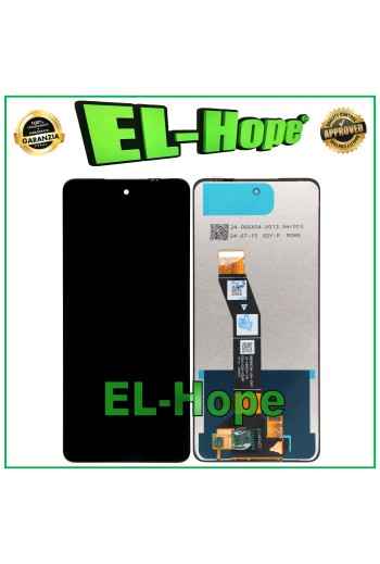 PANTALLA LCD PARA MOTOROLA MOTO E14 PANTALLA TÁCTIL DE VIDRIO MONTADA NEGRA