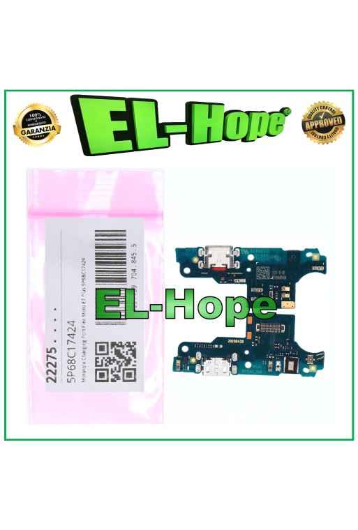 CONECTOR DE CARGA DE LA BASE DE SERVICIO ORIGINAL MOTOROLA MOTO E7 PLUS XT2081