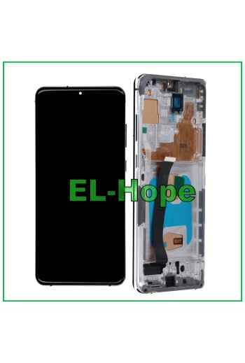 PANTALLA TFT CON MARCO + PANTALLA TÁCTIL PARA SAMSUNG GALAXY S20 ULTRA SM-G988 BLANCO