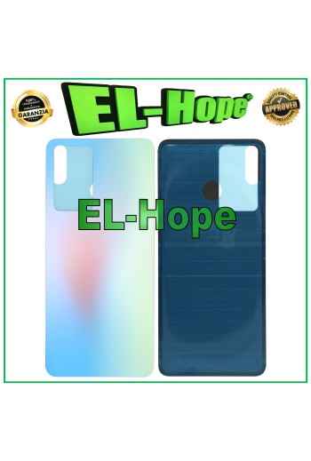 TAPA DE BATERÍA PARA OPPO RENO 7 PRO CPH2293 CUERPO DE LA FUNDA TAPA TRASERA AZUL