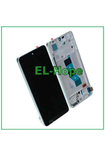 PANTALLA LCD CON MARCO OLED PARA XIAOMI REDMI NOTE 14 5G 24094RAD4G PANTALLA TÁCTIL AZUL