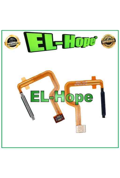 BOTÓN DE ENCENDIDO PLANO CON HUELLA DACTILAR PARA MOTOROLA MOTO EDGE 20 LITE NEGRO