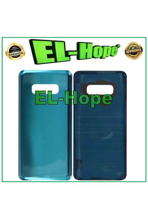 TAPA DE BATERÍA PARA SAMSUNG GALAXY S10E SM-G970F CARCASA TRASERA VERDE