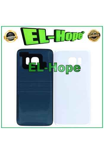 TAPA DE BATERÍA PARA SAMSUNG GALAXY S7 EDGE SM-G935 CRISTAL TRASERO BLANCO