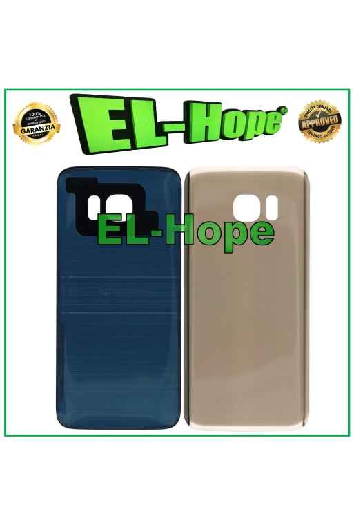 TAPA DE BATERÍA PARA SAMSUNG GALAXY S7 EDGE SM-G935 CUERPO TRASERO DE VIDRIO DORADO